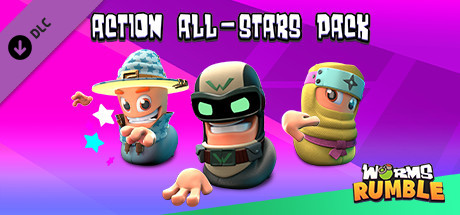 购买 Worms Rumble - 动作全明星包 / Worms Rumble - Action All-Stars Pack