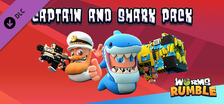 购买 蠕虫隆隆声：船长与鲨鱼双人包 / Worms Rumble: Captain & Shark Double Pack